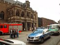 30.6.2011 Verdaechtiges Paket Einsatz BF Koeln am Historischen Rathaus Koeln